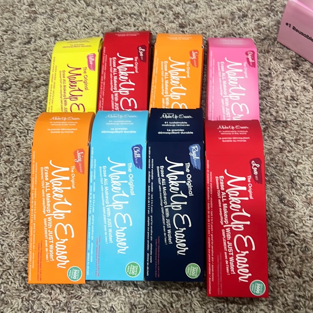 Lot of 8 Make Up Erasers